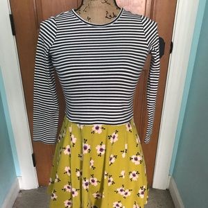 Tea collection long sleeve dress